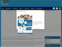 Tablet Screenshot of holyfamilydental.com